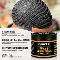 Goiple Moisture Lock dual-formula keeps waves soft and hydrated.
