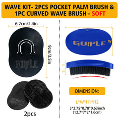 Goiple non-greasy hold cream keeps waves in place without residue