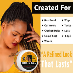 Goiple pink stainless steel comb aids styling and backcombing.