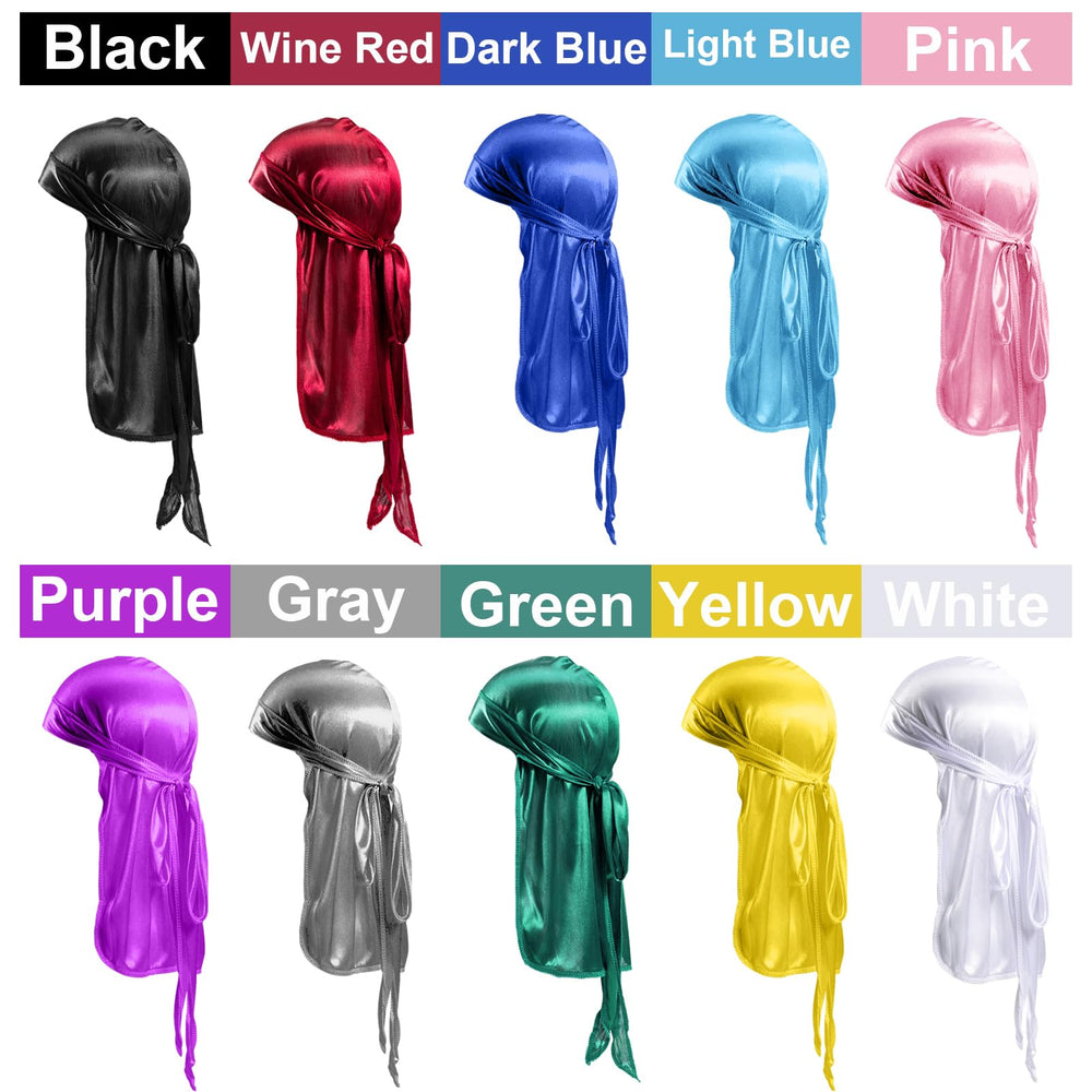 Goiple reversible durag fully covers hair for a neat look
