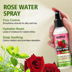 Goiple rose water hair fragrance spray bottle adds floral scent