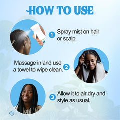 Goiple simple application step illustrates quick cleansing in a busy routine.
