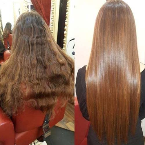 Gold Diamond shampoo bottle pour shows even distribution for thorough cleansing.