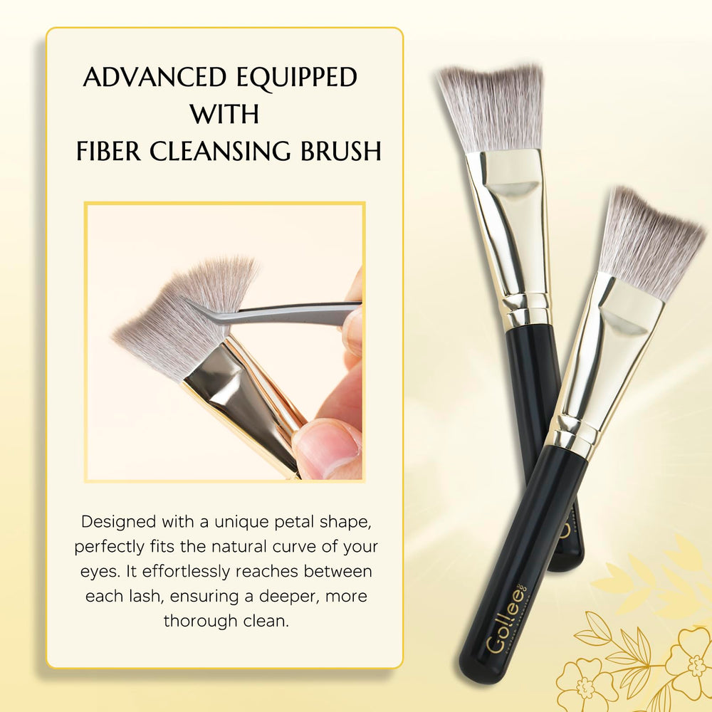 GOLLEEPRO Lash Shampoo cleansing lash extensions and natural lashes safely.