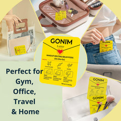 GONIM all-in-one nourishing cleanse prep for skincare routines.