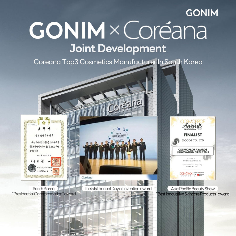 GONIM face mask locks in hydration for 72 hours