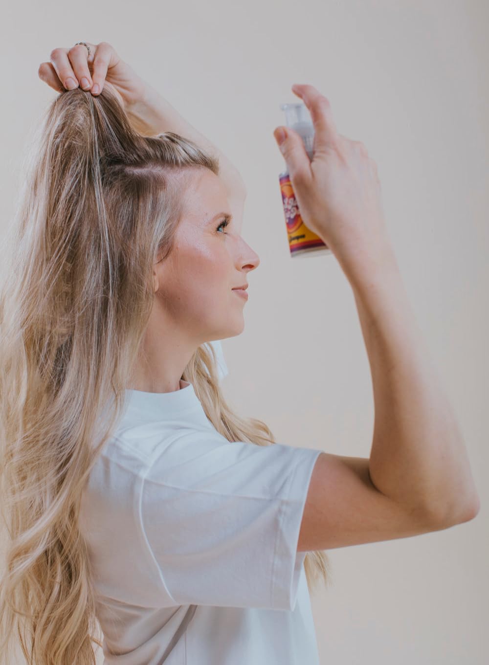 Good A Hair Day dry shampoo talc-free formula suitable for sensitive scalps.