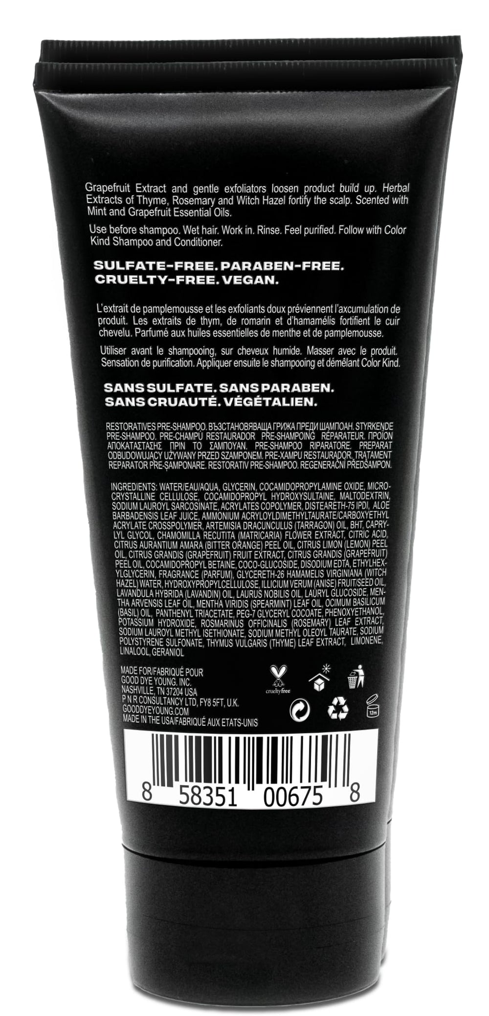 Good Dye Young hair after use shows shine and smoothness.