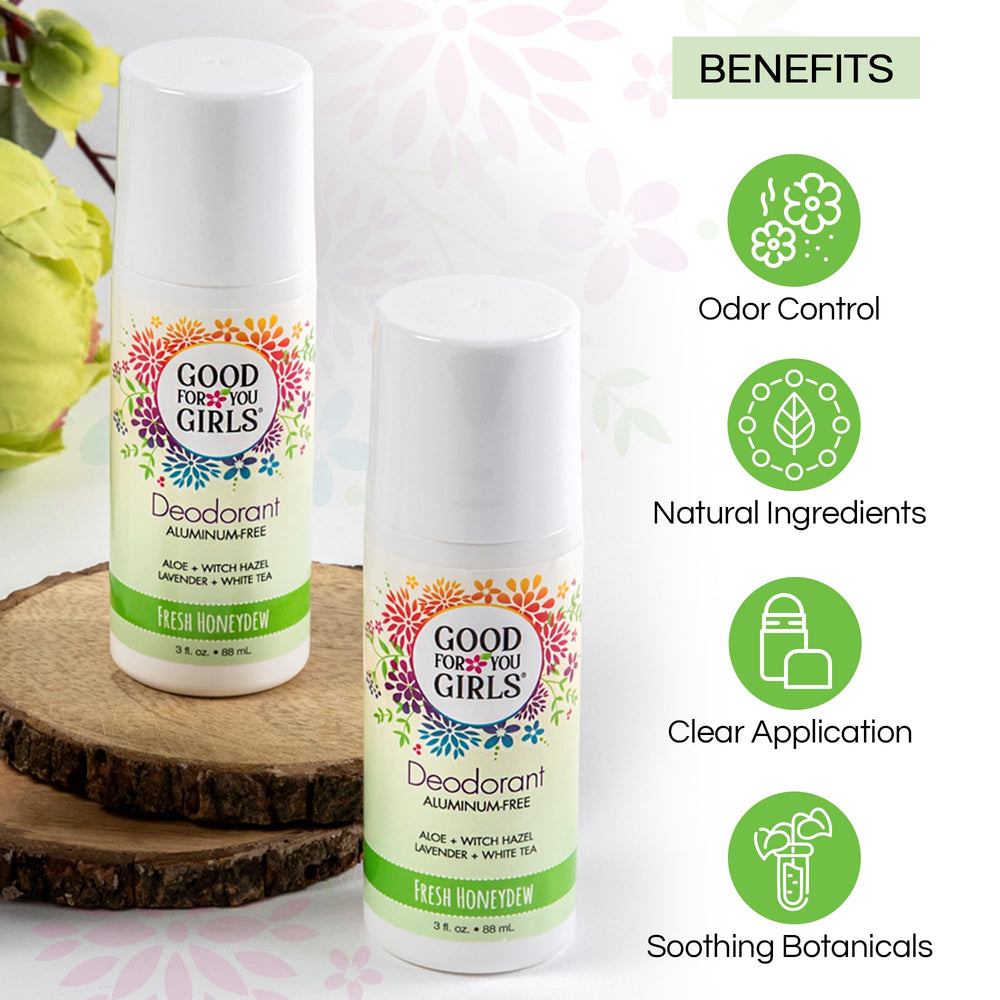 Good For You Girls natural plant-based formula with honeydew fragrance for sensitive skin