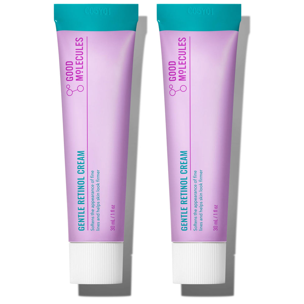 Good Molecules Gentle Retinol Cream Pack 2 front view for extended routine.