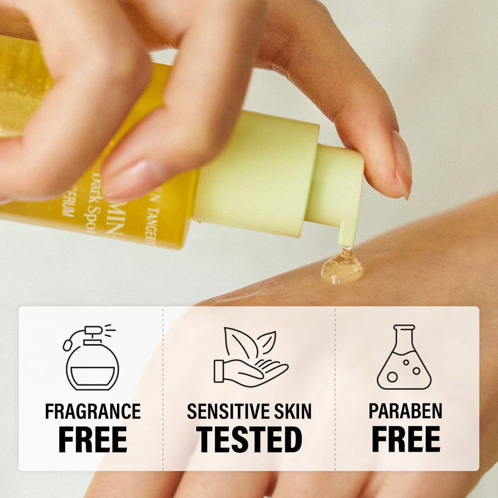 GOODAL Serum glow after application indicates hydrated, radiant skin.