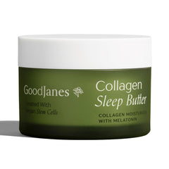GOODJANES Collagen Sleep Butter jar delivering rich overnight moisture for dry or mature skin