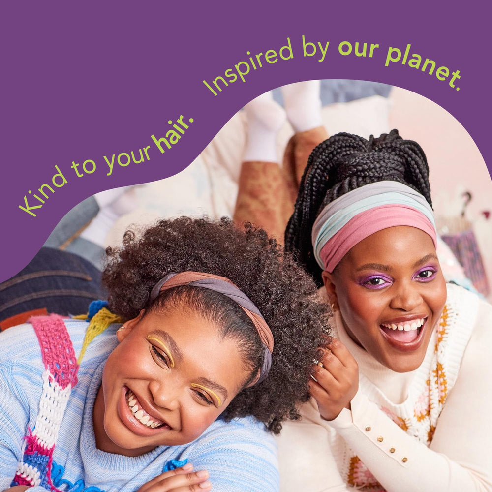Eco packaging for Goody Planet headwrap with recyclable kraft materials