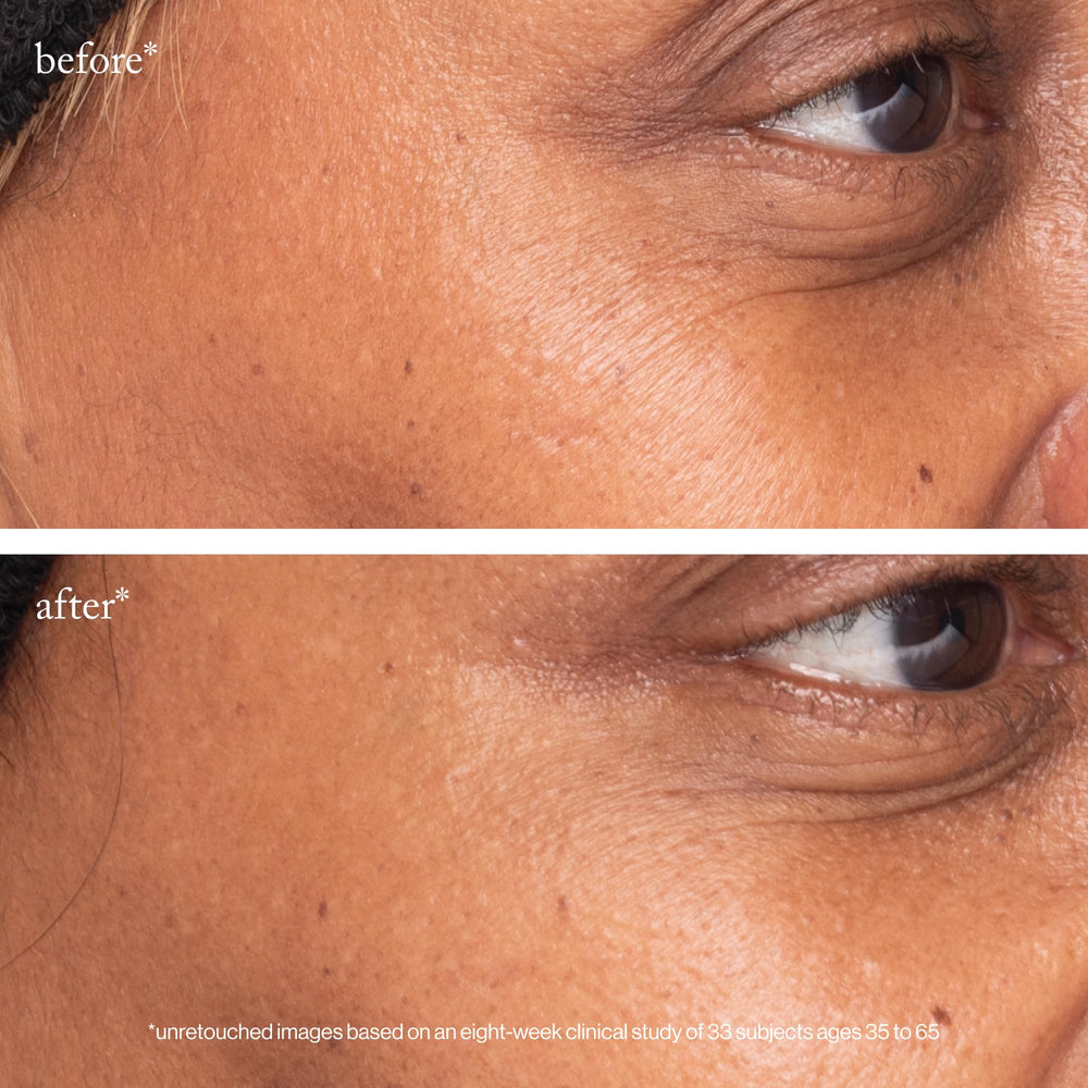 Goop Beauty 3x Retinol Eye Lift Serum outer packaging on clean surface.
