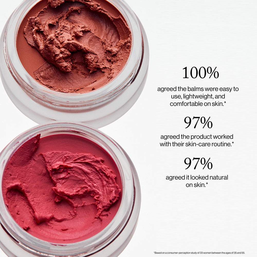Soft radiant skin with Velvelteen close-up after application.
