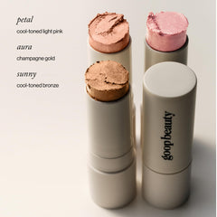 Goop Beauty Glow Skin Highlighter Stick seamless face application