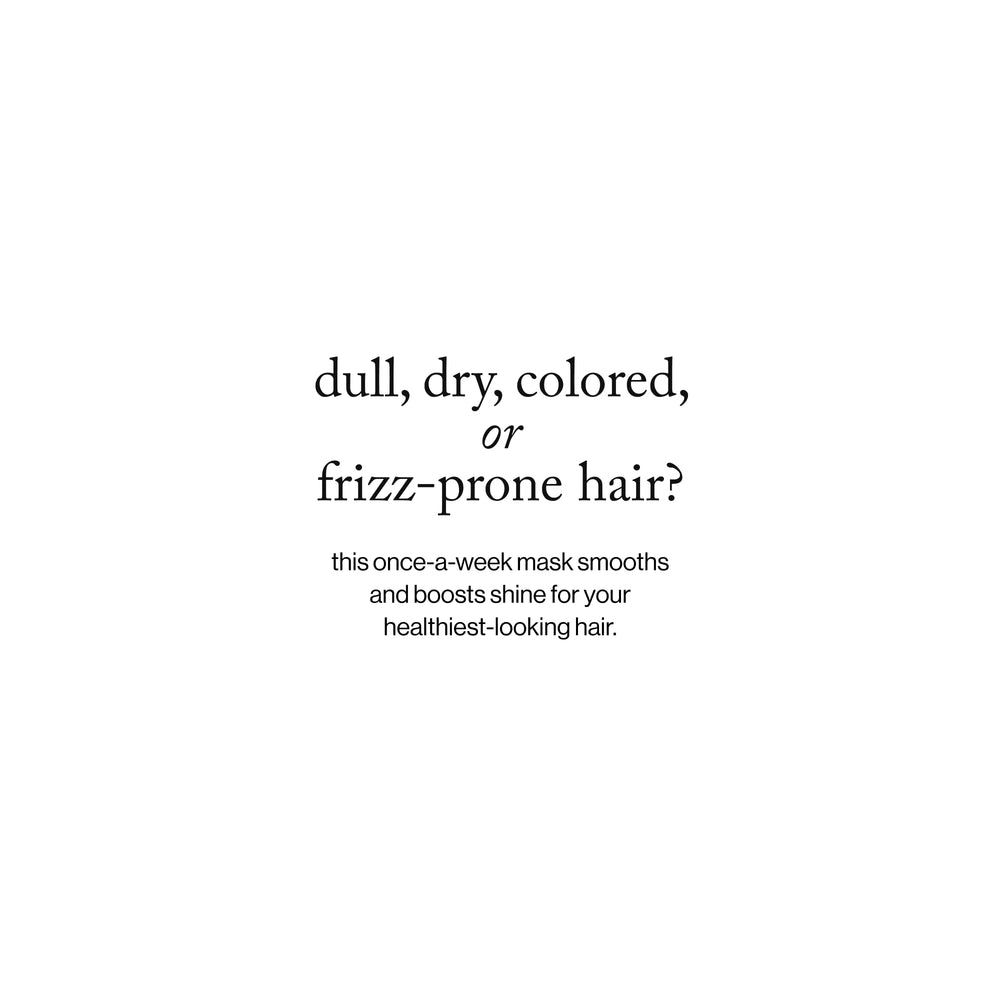 goop Beauty Hair Mask after-use hair smoothing for a shinier, more manageable texture.