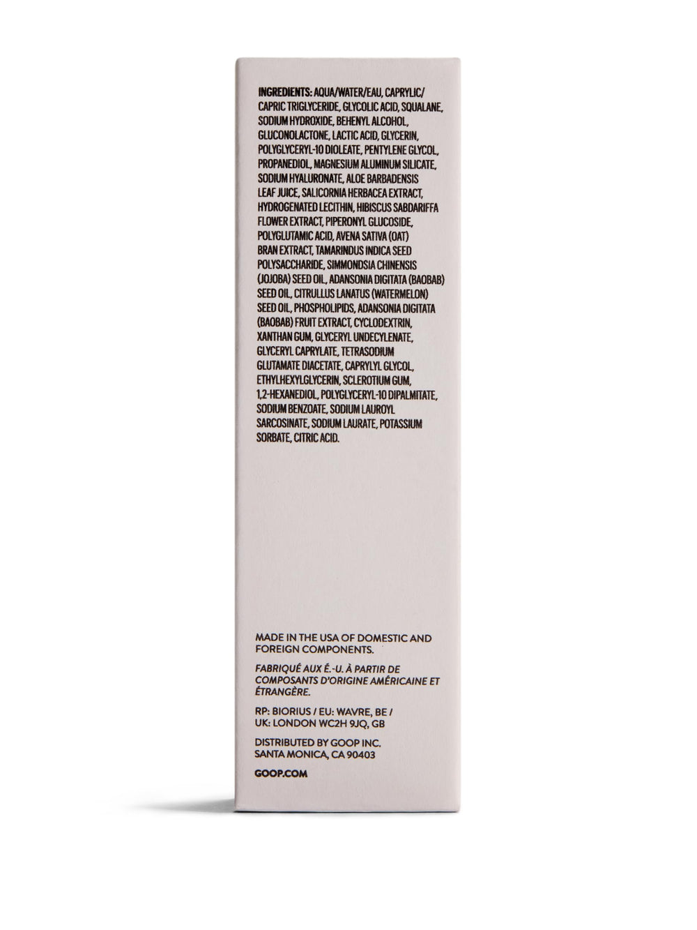 Goop Beauty Sleep Milk Serum glow on skin after use.
