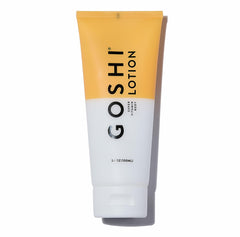 GOSHI Super Vitamin Body Lotion bottle pour for easy daily hydration.