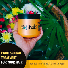 Gotukola Hair Mask ingredients—herbs and oils for nourishing shine.