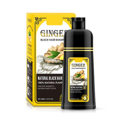 Gowwim Ginger Black Shampoo Dye bottle for at-home color.