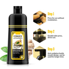 Gowwim Ginger Black Shampoo Dye formula and ingredients.