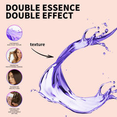 gowwim hair oil perfume application on hair for lasting shine