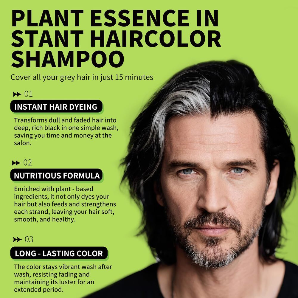 Gowwim shampoo lather application demonstrates simple one step dyeing