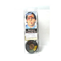 Graftobian trauma kit prosthetics for realistic wounds and secure adhesion