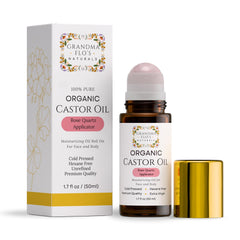 Skin hydration with Grandma Flo's Naturals castor oil