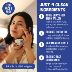 Grazly Organic Jojoba Oil ingredient highlight for moisture balance