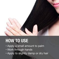 Great Clips Tea Tree Paste applied to wet or dry hair for easy molding