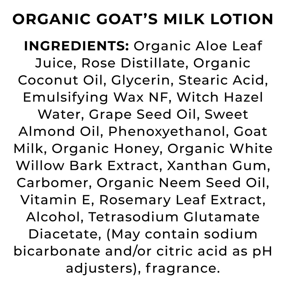 The Grecian Soap Company GM Lotion Plumeria uses goat's milk and olive oil for nourishment.