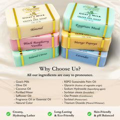 The Grecian Soap Company lavender bar soap calming fragrance for evening routine