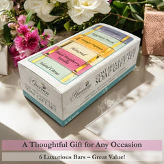The Grecian Soap Company long lasting 5oz bars ideal for daily bath or shower