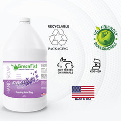GreenFist family-friendly soap suitable for kids and adults