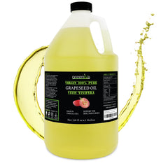 GreenIVe Grapeseed Oil bottle pour view for versatile high-heat cooking