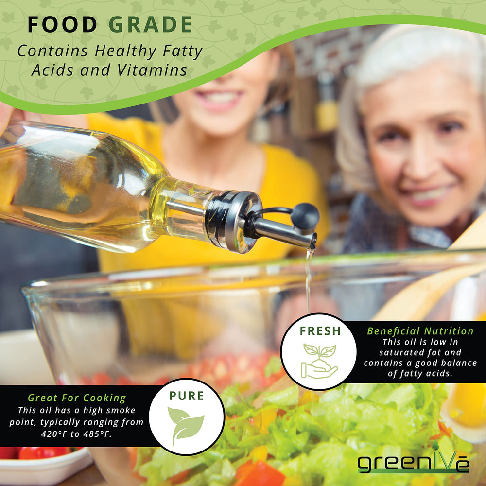 GreenIVe Grapeseed Oil sizzling pan demonstrates stable high-temperature performance