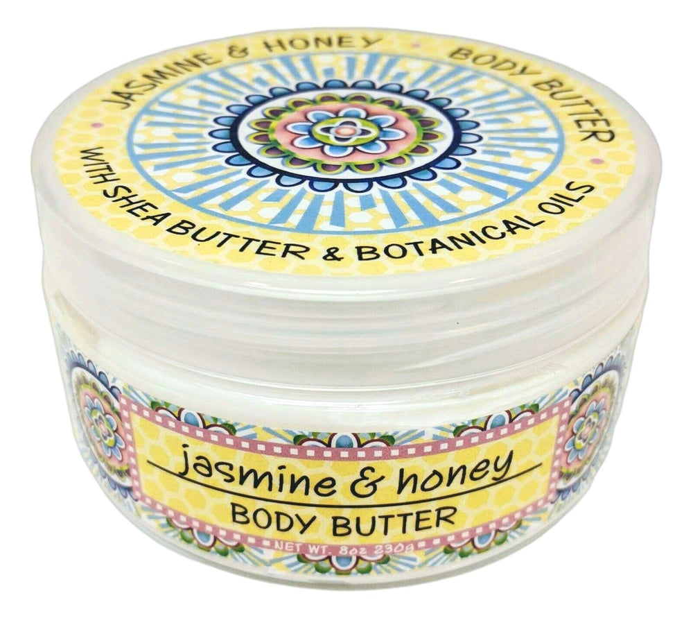 Greenwich Bay Botanic Body Butter jar demonstrates luxurious daily hydration.