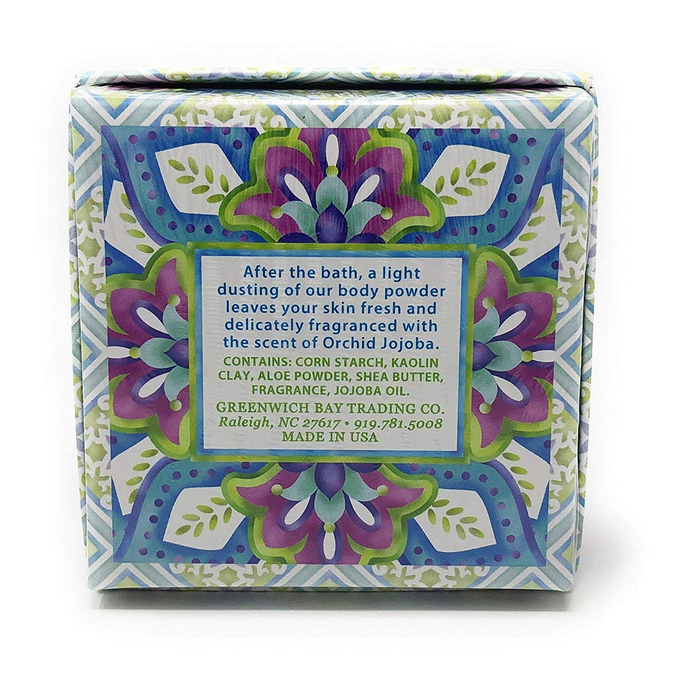 Greenwich Bay Dusting Powder Gift Box with puff for gifting
