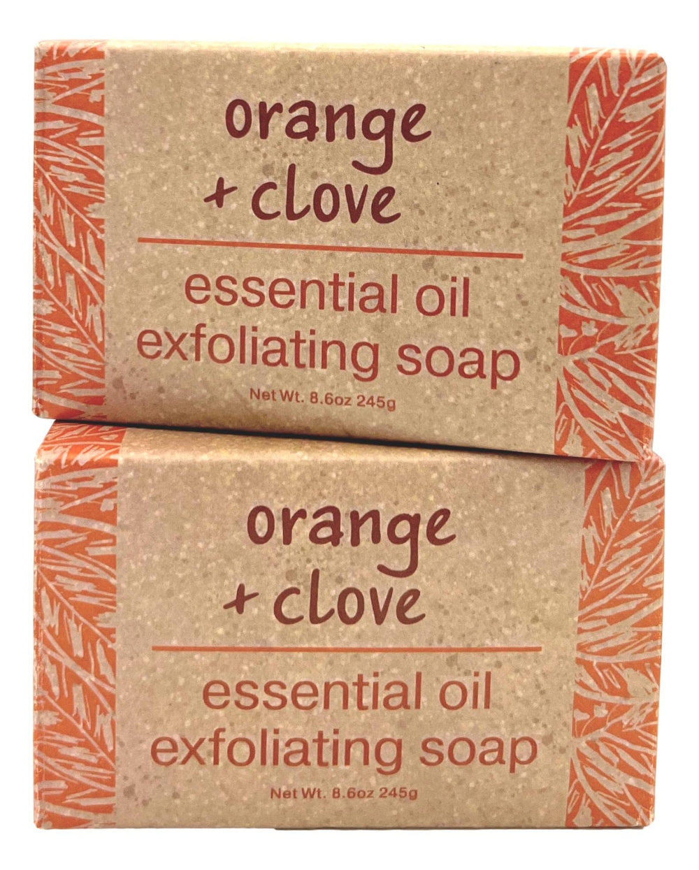 Greenwich Bay orange and clove exfoliating bath bar with oats for refreshed skin
