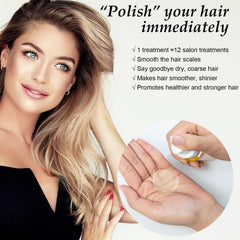 GREEONIL Hair Oil frizz control shine for sleek, manageable strands.