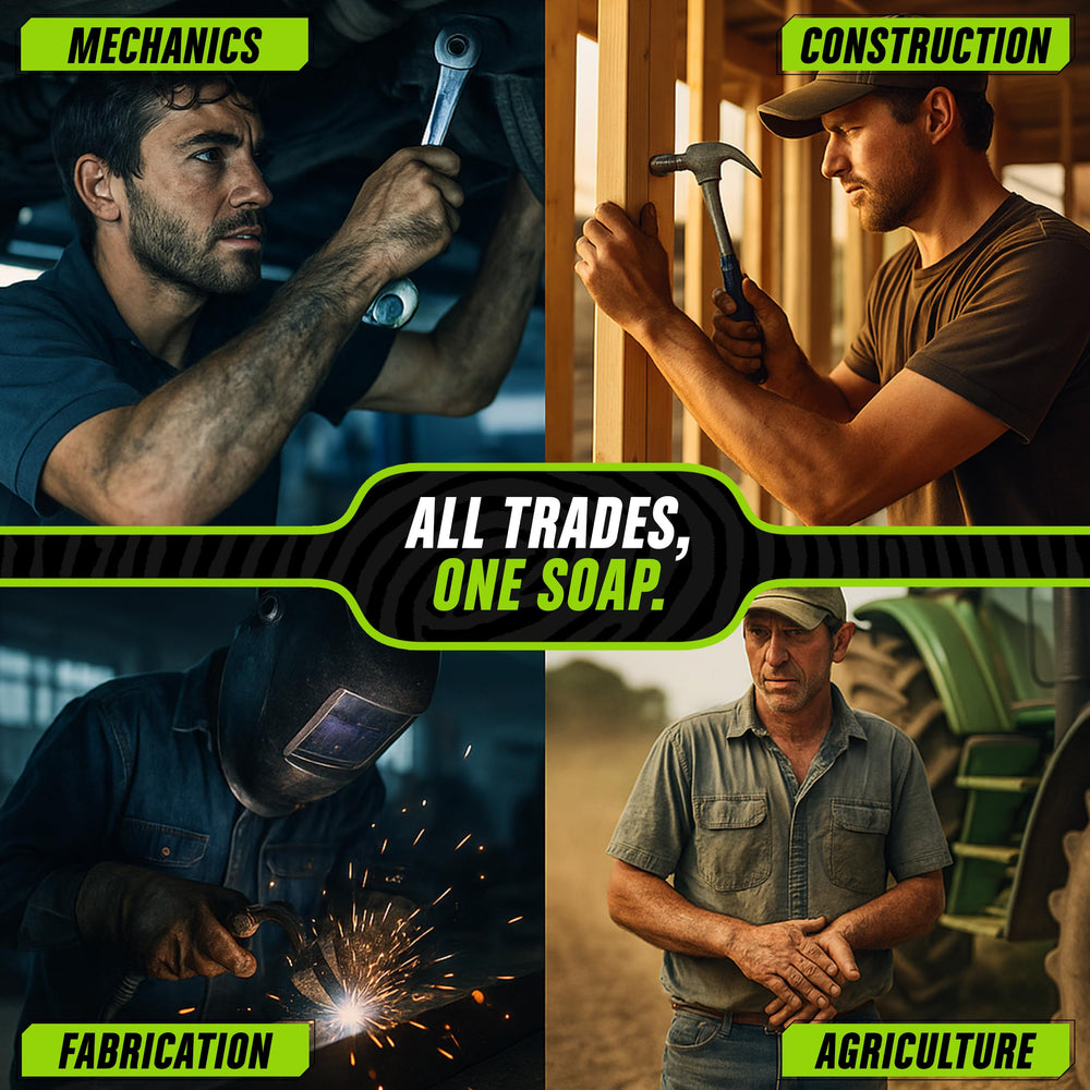 Grip Clean lime scent provides fresh workshop aroma