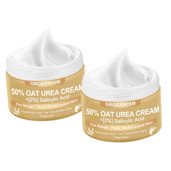 Grocerism Urea Cream two-pack offers ongoing foot care and value.