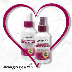 Groganics Refreshing Daily Scalp Tonic ingredients highlight natural components