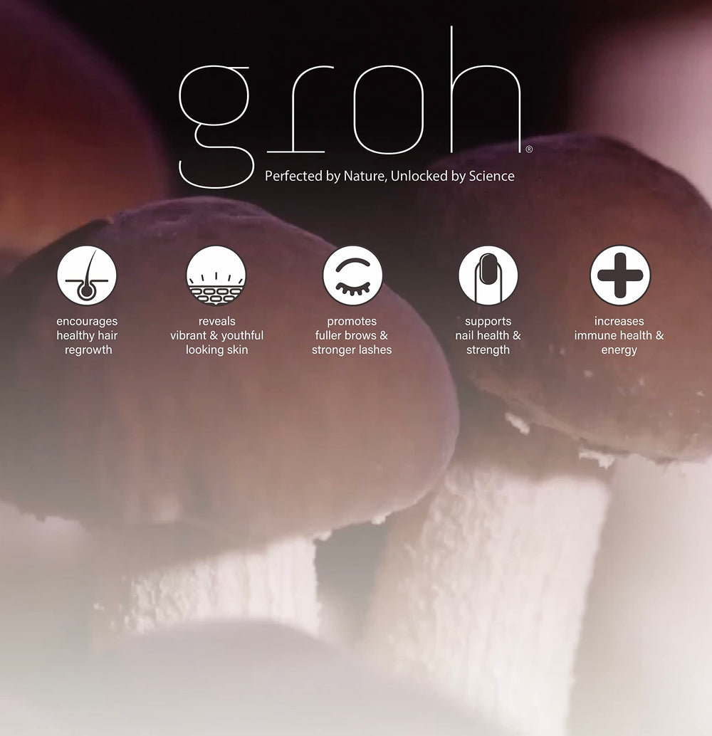 Groh Stimulating Scalp Serum ingredients highlight ergothioneine for follicle nourishment
