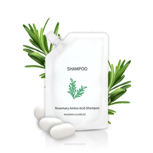 Grospe Rosemary Amino Acid Shampoo bottle promotes scalp nourishment for daily care.