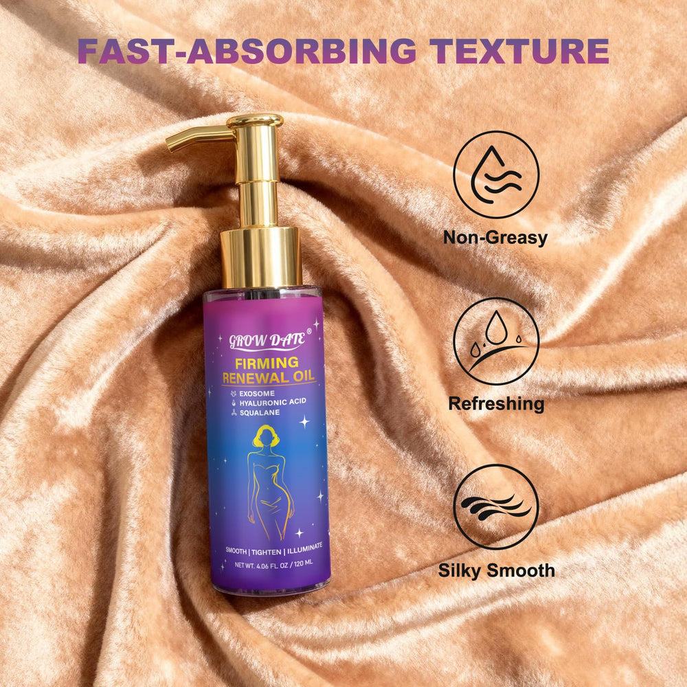 GROW DATE Full-body care for smoother, firmer-looking skin.