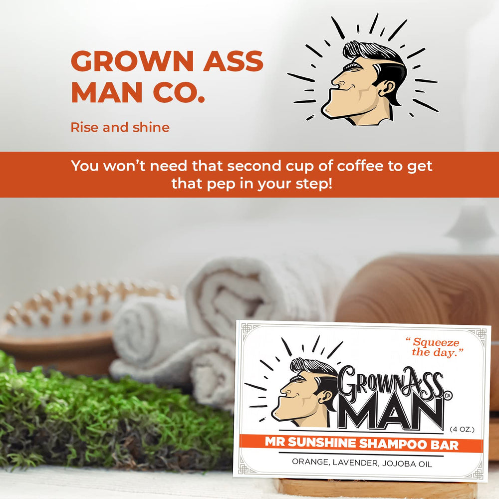 Versatile Mister Sunshine bar for beard cleansing and care