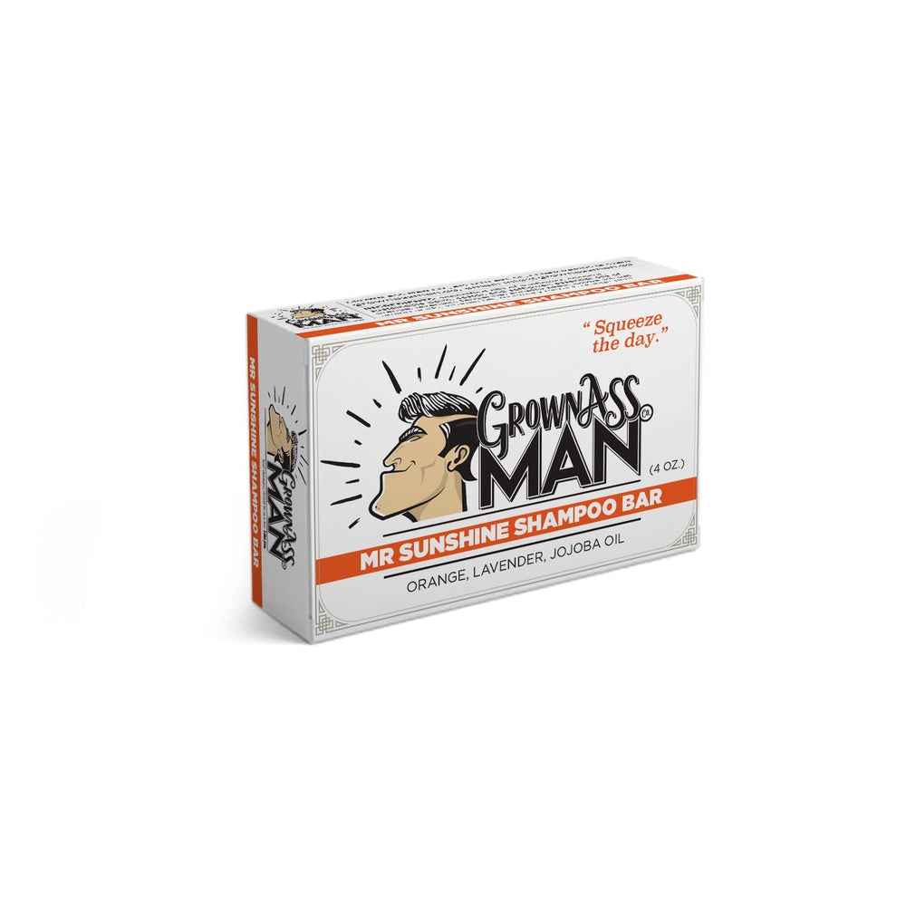Plastic-free packaging supports eco-friendly grooming with Mister Sunshine.